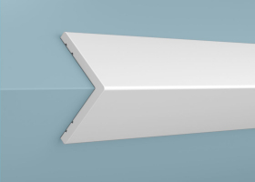 Угол Cosca Decor AX001, 25х25x2000 мм, Экополимер Угол Cosca Decor AX001, 25х25x2000 мм, Экополимер