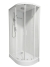 Душевая кабина Sapbox 110x80 SB1100L-110-02-WTR-W профиль белый, стекло прозрачное
