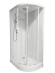 Душевая кабина Sapbox 110x80 SB1100L-110-02-WTR-W профиль белый, стекло прозрачное