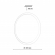 Светильник LED 48Вт 3000/4000/6000К D400 IP43 CCT JOLLY PALE SN 110 СОНЕКС 7776/DLN, схема товара Светильник LED 48Вт 3000/4000/6000К D400 IP43 CCT JOLLY PALE SN 110 СОНЕКС 7776/DLN, схема товара