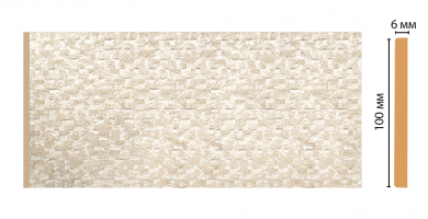 Декоративная панель Decomaster R10-21, 99x6x2400 мм