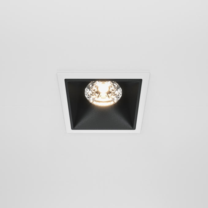 Встраиваемый светильник Альфа / Alfa LED 15 Вт 3000 К 36°, DL043-01-15W3K-SQ-WB, изображение 1 Встраиваемый светильник Альфа / Alfa LED 15 Вт 3000 К 36°, DL043-01-15W3K-SQ-WB, изображение 1