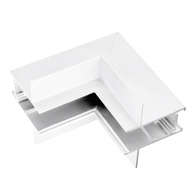 Коннектор угловой MAG-CON-2652-FDW-L90-INT (WH, внутренний), Arlight, 035806, изображение 1