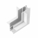 Коннектор угловой MAG-CON-2652-FDW-L90-INT (WH, внутренний), Arlight, 035806, изображение 2