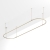 Основание ART-APRIORI-OVAL-ROD-800-4000x1000 (OG), Arlight, 054405