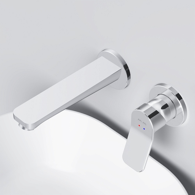 Смеситель для раковины (умывальника) AM.PM X-Joy F85A72600 хром встраиваемый Смеситель для раковины (умывальника) AM.PM X-Joy F85A72600 хром встраиваемый