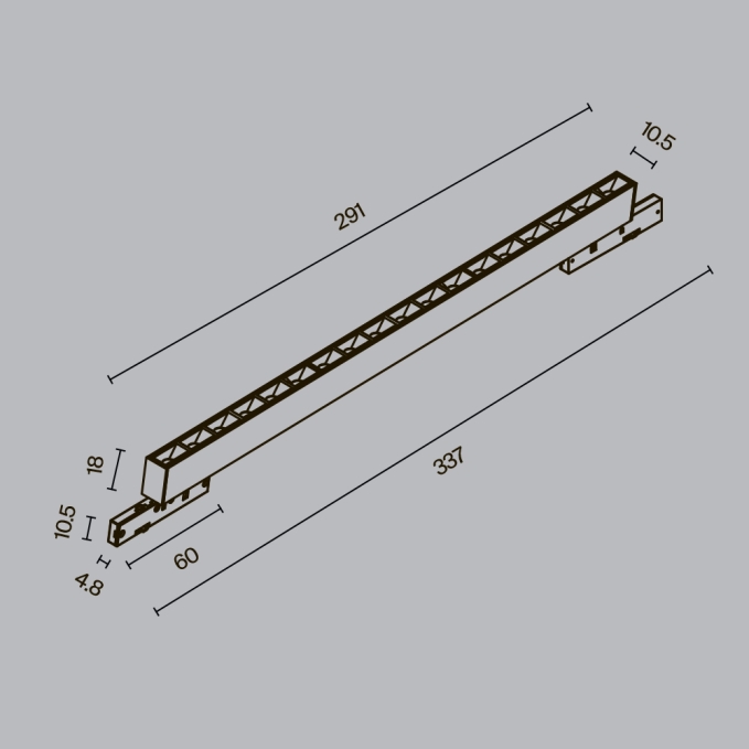 Трековый светильник Точки / Points Levity 3000К 10Вт 30°, TR193-1-10W3K-M-B, изображение 7 Трековый светильник Точки / Points Levity 3000К 10Вт 30°, TR193-1-10W3K-M-B, изображение 7
