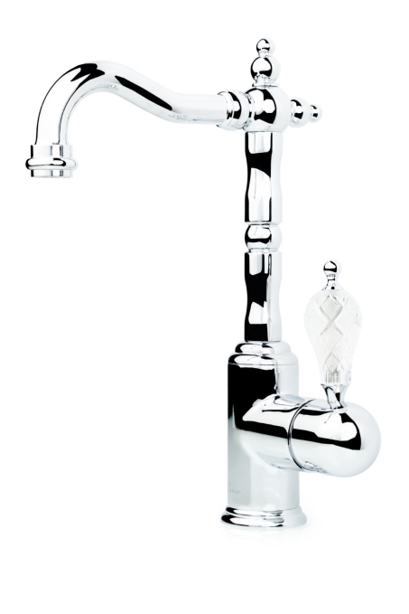 Смеситель для раковины Boheme Crystal 262-CRST хром глянцевый Смеситель для раковины Boheme Crystal 262-CRST хром глянцевый
