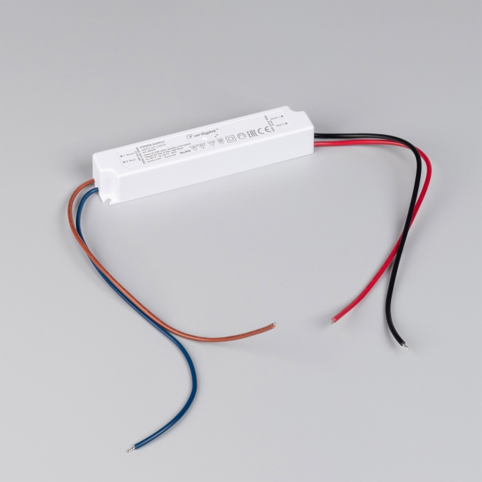 Блок питания ARPV-SP-24018 (24V, 0.75A, 18W), Arlight, 039675, изображение 2 Блок питания ARPV-SP-24018 (24V, 0.75A, 18W), Arlight, 039675, изображение 2