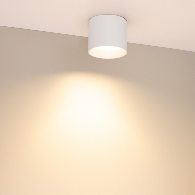 Светильник SP-BISCOTTO-R90-8W Warm3300-MIX (WH, 80 deg, 230V), Arlight, 055006, изображение 5 Светильник SP-BISCOTTO-R90-8W Warm3300-MIX (WH, 80 deg, 230V), Arlight, 055006, изображение 5
