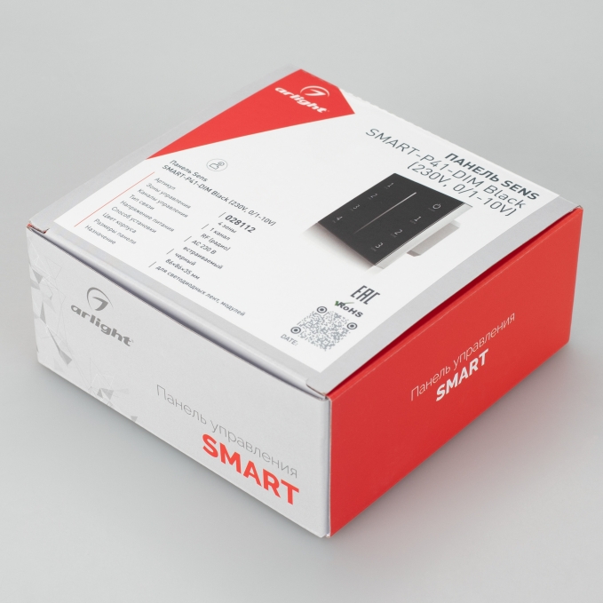 Панель SMART-P34-DIM-IN Black (230V, 0-10V, Sens, 2.4G), Arlight, 028112, изображение 3 Панель SMART-P34-DIM-IN Black (230V, 0-10V, Sens, 2.4G), Arlight, 028112, изображение 3