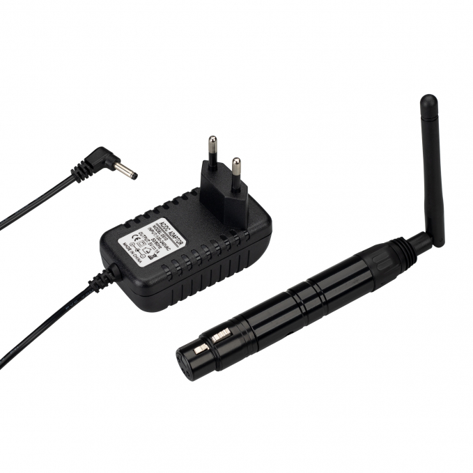 Усилитель SMART-DMX-Receiver Black (5V, XLR3 Male, 2.4G), Arlight, 028417, изображение 1