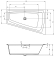 Ванна акриловая Riho Still Smart 170x110 L B102003005 угловая