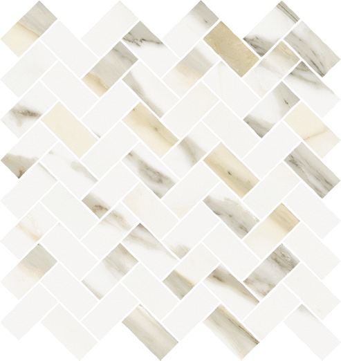 Мозаика Italon Stellaris Calacatta Gold Mosaico Cross 29.7х31.5, 620110000212 Мозаика Italon Stellaris Calacatta Gold Mosaico Cross 29.7х31.5, 620110000212