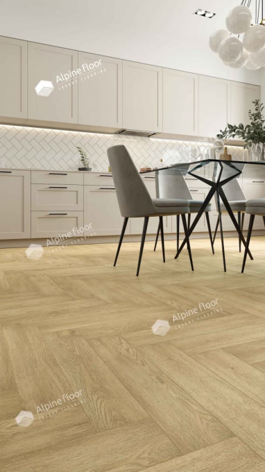 Каменный ламинат SPC (ABA) Alpine Floor Parquet Premium Дуб Ваниль Селект, ECO 19-3 MC