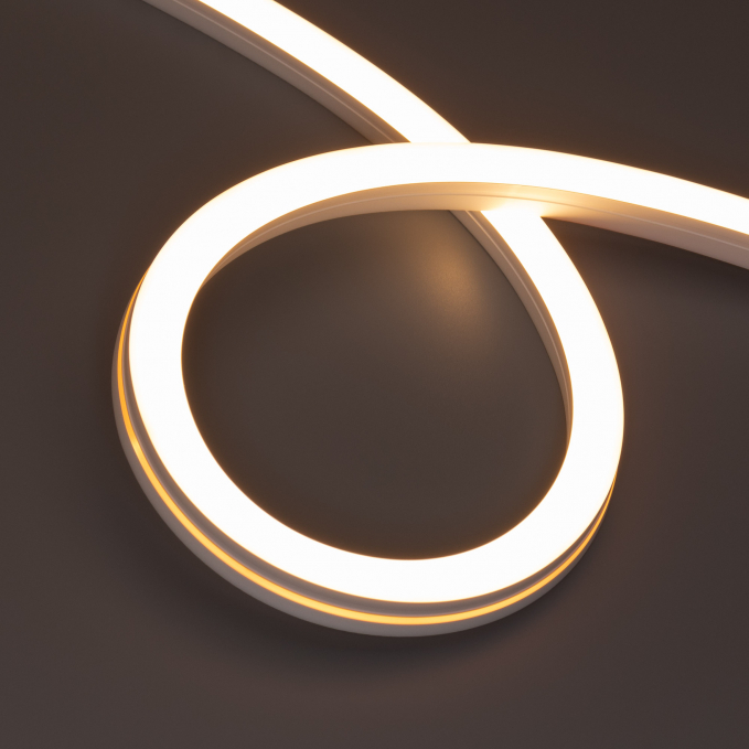 Светодиодная лента герметичная MOONLIGHT-SIDE-X280-16x16mm 24V Warm2700(10 W/m, IP67, 15m, wire x1), Arlight, 044247, изображение 5