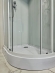 Душевая кабина Sapbox 110x80 SB1100R-110-02-WTR-W профиль белый, стекло прозрачное