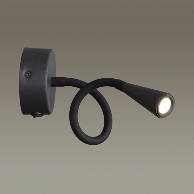 Настенный светильник выкл на базе IP20 LED 3W 263Лм 3000K ODDS HIGHTECH ODL21 475 ODEON LIGHT 4254/3WL, фото на цветном фоне 1 Настенный светильник выкл на базе IP20 LED 3W 263Лм 3000K ODDS HIGHTECH ODL21 475 ODEON LIGHT 4254/3WL, фото на цветном фоне 1
