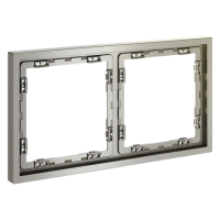 Рамка пластиковая VOLTUM S70 на 2 поста, (шелк), Voltum, VLS100204 Рамка пластиковая VOLTUM S70 на 2 поста, (шелк), Voltum, VLS100204