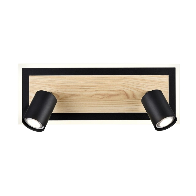Настенный светильник GU10 LED 2*10W + LED 19W 4000K 220V PINE LEDIO LN24 000 LUMION 8025/19WL, дополнительный ракурс Настенный светильник GU10 LED 2*10W + LED 19W 4000K 220V PINE LEDIO LN24 000 LUMION 8025/19WL, дополнительный ракурс