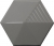 Декор Equipe Magical 3 Umbrella Dark Grey 12.4x10.7, 23071