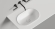 Подвесная раковина Salini Onda Edge Oval 14022041MN 40 см белая матовая Подвесная раковина Salini Onda Edge Oval 14022041MN 40 см белая матовая