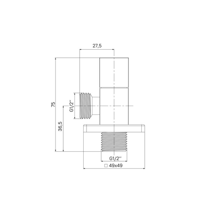 Кран подключения Iddis Optima Home 910B0Z3C2CZ