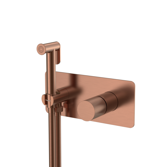 Смеситель гигиенический Boheme Stick 127-CB.2 брашированная медь Смеситель гигиенический Boheme Stick 127-CB.2 брашированная медь