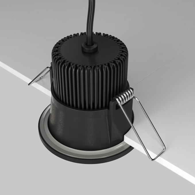 Встраиваемый светильник Зум / Zoom 6 Вт 4000 К 60° IP 65, DL034-01-06W4K-B, изображение 4 Встраиваемый светильник Зум / Zoom 6 Вт 4000 К 60° IP 65, DL034-01-06W4K-B, изображение 4
