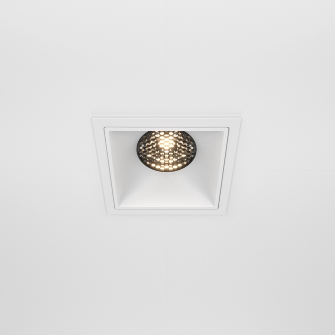 Встраиваемый светильник Альфа / Alfa LED 15 Вт 3000 К 36°, DL043-01-15W3K-SQ-W, изображение 5 Встраиваемый светильник Альфа / Alfa LED 15 Вт 3000 К 36°, DL043-01-15W3K-SQ-W, изображение 5