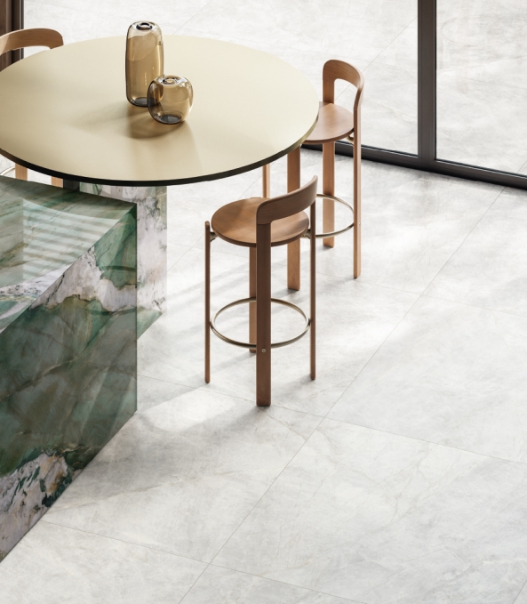Керамогранит Italon Prima White Silk 120x120, 610010003530 Керамогранит Italon Prima White Silk 120x120, 610010003530