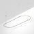 Основание ART-APRIORI-OVAL-HANG-3000x1000 (OG), Arlight, 054413