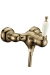 Смеситель для душа Boheme Medici 304 бронза глянцевый