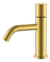 Смеситель для раковины Boheme Stick 121-MG матовое золото