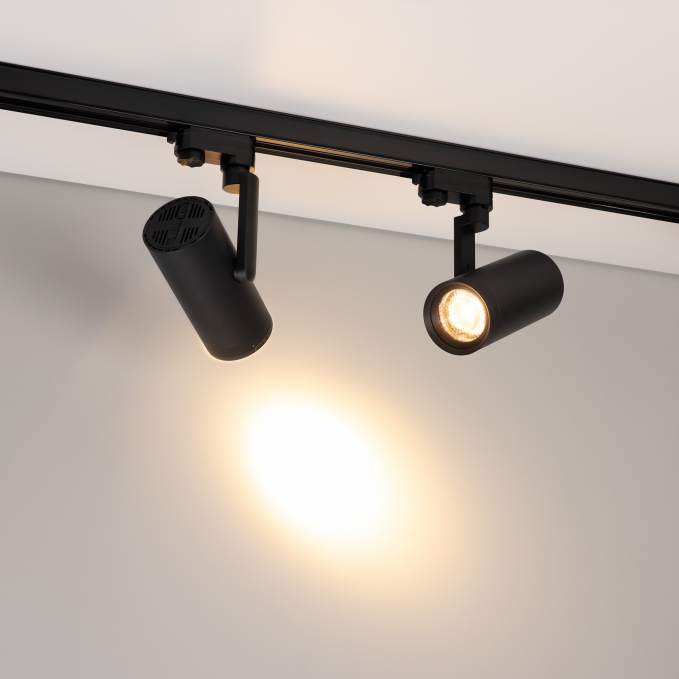 Светильник LGD-URANUS-4TR-R75-18W/25W Warm3500-MIX (BK, 20-50 deg, side holder, 230V), Arlight, 055807, изображение 2 Светильник LGD-URANUS-4TR-R75-18W/25W Warm3500-MIX (BK, 20-50 deg, side holder, 230V), Arlight, 055807, изображение 2