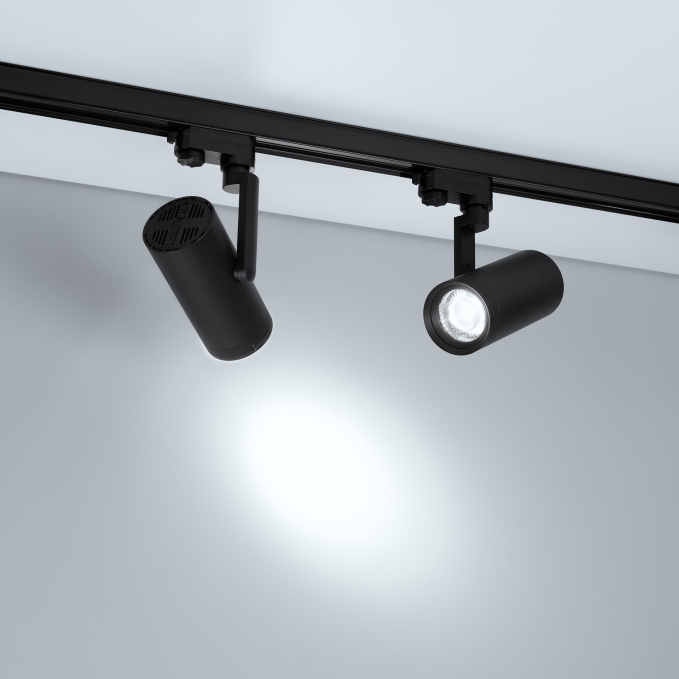 Светильник LGD-URANUS-4TR-R75-18W/25W Warm3500-MIX (BK, 20-50 deg, side holder, 230V), Arlight, 055807, изображение 3 Светильник LGD-URANUS-4TR-R75-18W/25W Warm3500-MIX (BK, 20-50 deg, side holder, 230V), Arlight, 055807, изображение 3