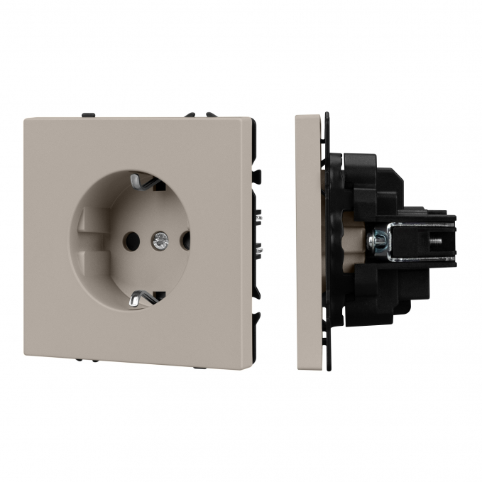 Механизм электрической розетки SCT-NOBE-MEU1-SFPL-CA (230V, 16A), Arlight, 059452, изображение 1 Механизм электрической розетки SCT-NOBE-MEU1-SFPL-CA (230V, 16A), Arlight, 059452, изображение 1