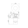 Встраиваемый cмеситель для ванны и душа Webert One-B NB880101015 хром глянцевый
