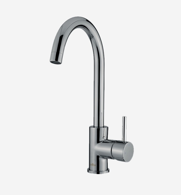 Смеситель для кухонной мойки Webert Yen YN920302345 никель матовый