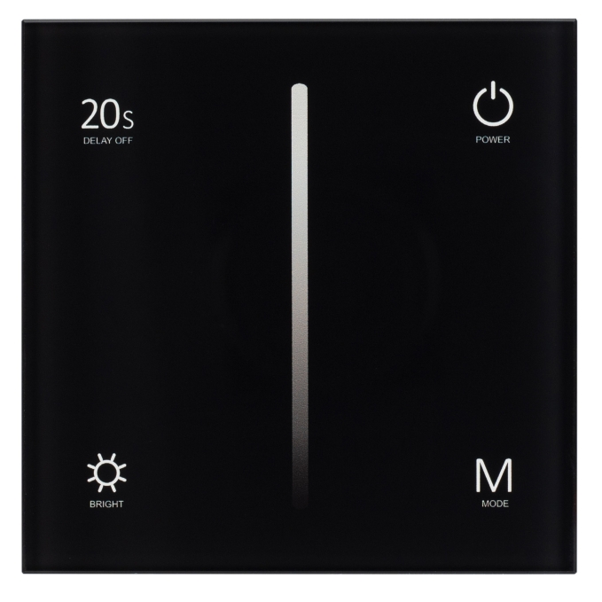 Панель SMART-P35-DIM-IN Black (230V, 0-10V, Sens, 2.4G), Arlight, 028113, изображение 3 Панель SMART-P35-DIM-IN Black (230V, 0-10V, Sens, 2.4G), Arlight, 028113, изображение 3