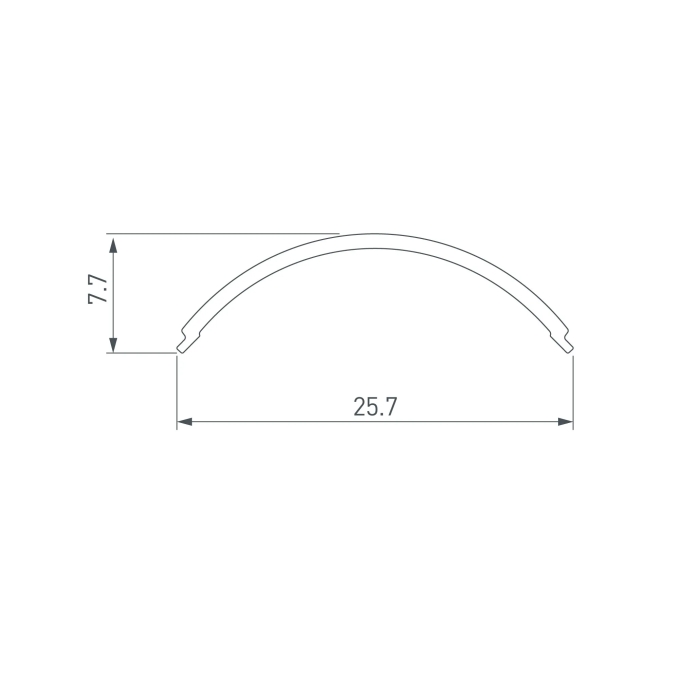 Экран SL-KANT-H20 ROUND OPAL, Arlight, 049168, изображение 2 Экран SL-KANT-H20 ROUND OPAL, Arlight, 049168, изображение 2