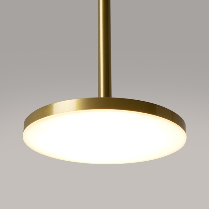 Подвесной светильник Плато / Plato 3000К 12Вт, P076PL-L12W3K-BS, изображение 4