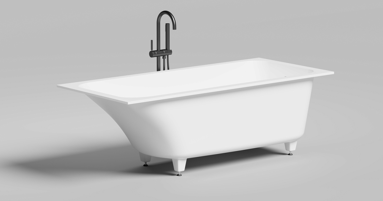 Ванна из литьевого камня Salini Orlanda Kit 170x75 102117G белая глянцевая встраиваемая Ванна из литьевого камня Salini Orlanda Kit 170x75 102117G белая глянцевая встраиваемая