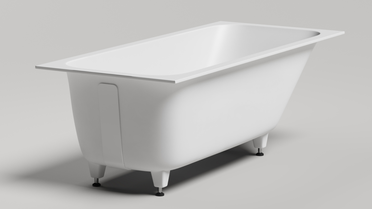 Ванна из литьевого камня Salini Orlanda Kit 170x75 102117G белая глянцевая встраиваемая Ванна из литьевого камня Salini Orlanda Kit 170x75 102117G белая глянцевая встраиваемая
