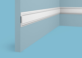 Молдинг Cosca Decor MX006, 48х8x2000 мм, Экополимер Молдинг Cosca Decor MX006, 48х8x2000 мм, Экополимер