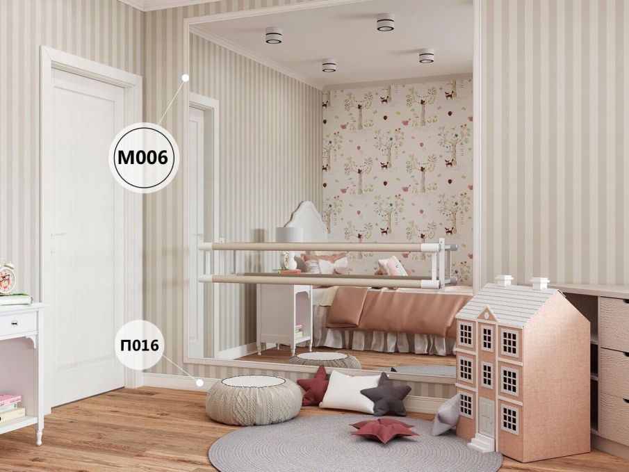 Молдинг Cosca Decor MX006, 48х8x2000 мм, Экополимер