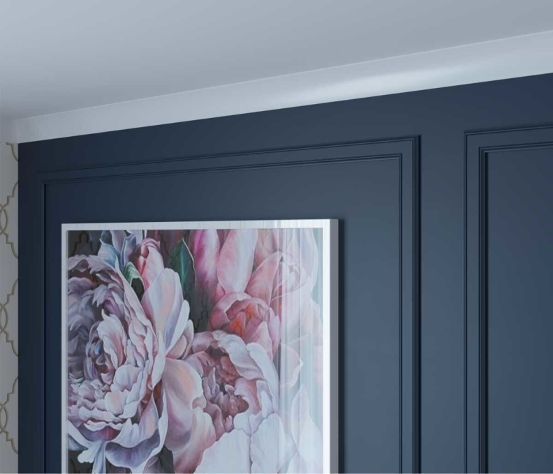 Молдинг Cosca Decor MX006, 48х8x2000 мм, Экополимер