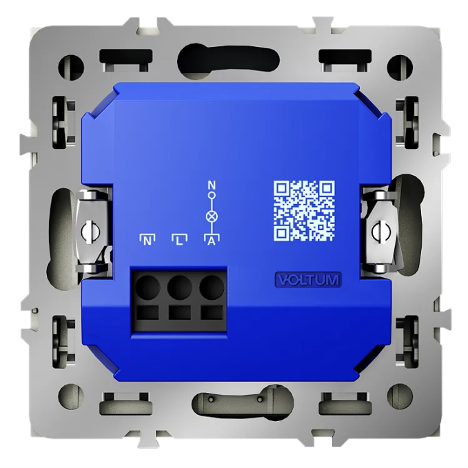 Выключатель встраиваемый VOLTUM S70 карточный 16А, (сталь), Voltum, VLS010705 Выключатель встраиваемый VOLTUM S70 карточный 16А, (сталь), Voltum, VLS010705
