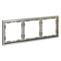 Рамка пластиковая VOLTUM S70 на 3 поста, (шелк), Voltum, VLS100304 Рамка пластиковая VOLTUM S70 на 3 поста, (шелк), Voltum, VLS100304