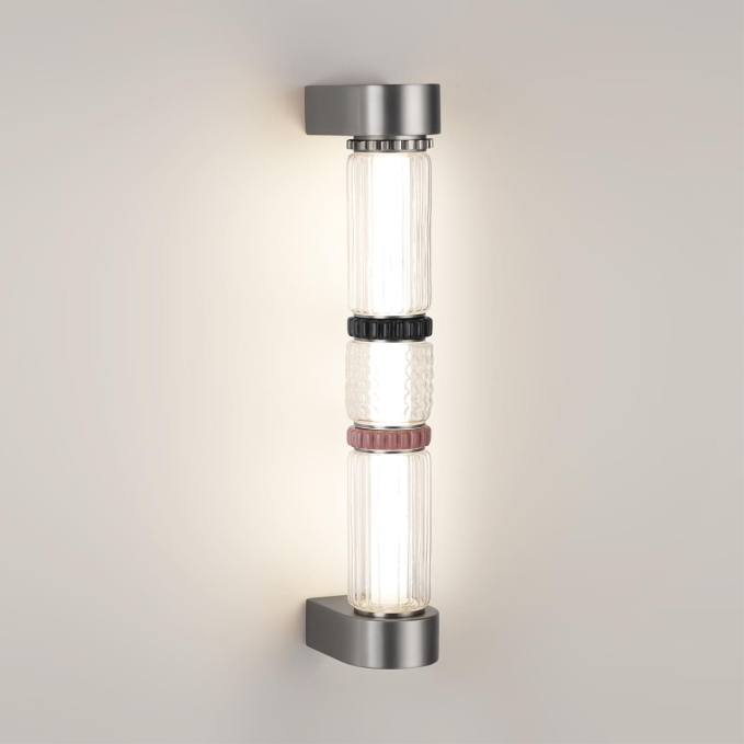 Настенный светильник LED 12W 4000K COLLIER L-VISION Настенный 045 ODEON LIGHT 5456/12WL, фото на белом фоне